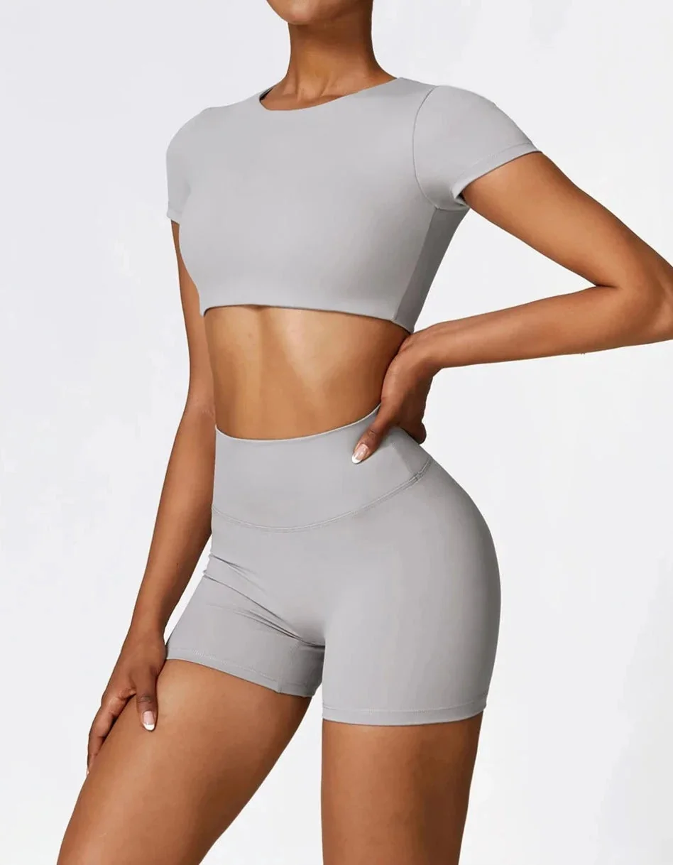 Breathable Surge Short Sleeve Fitness Top