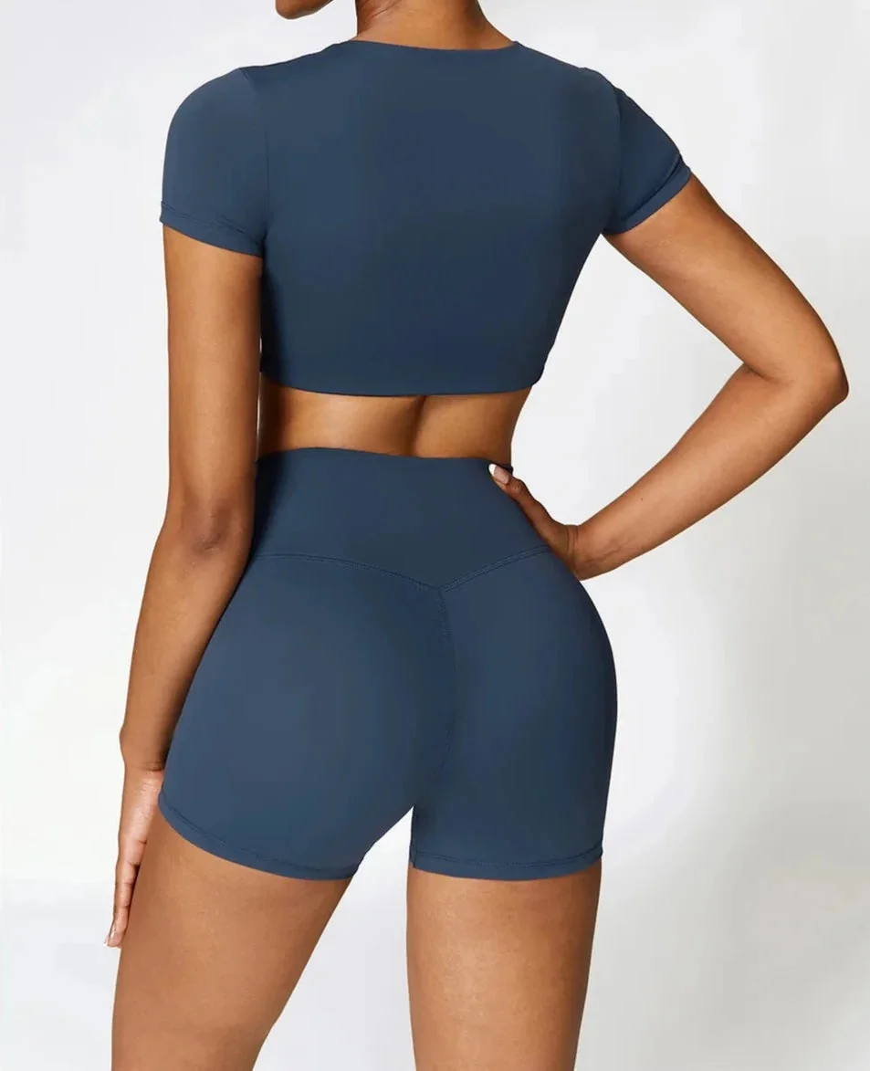 Breathable Surge Short Sleeve Fitness Top