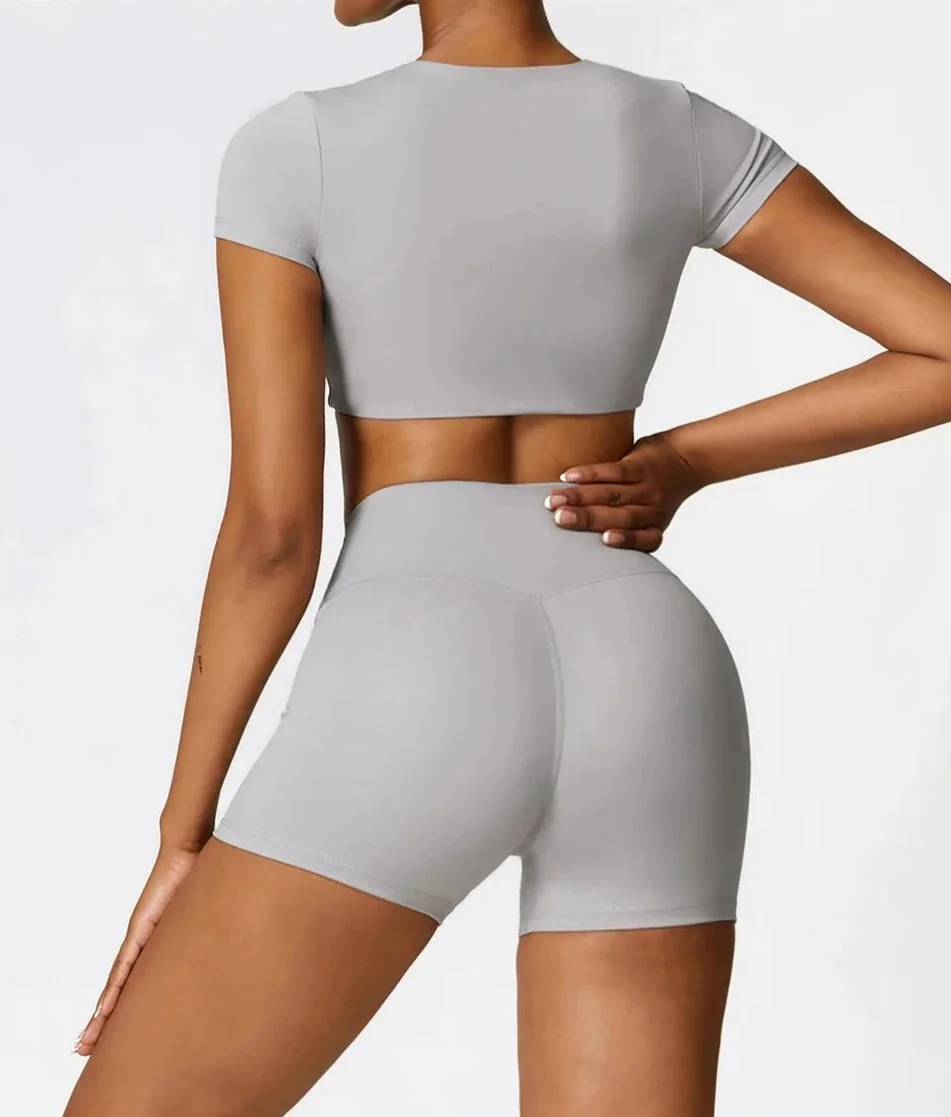 Breathable Surge Short Sleeve Fitness Top