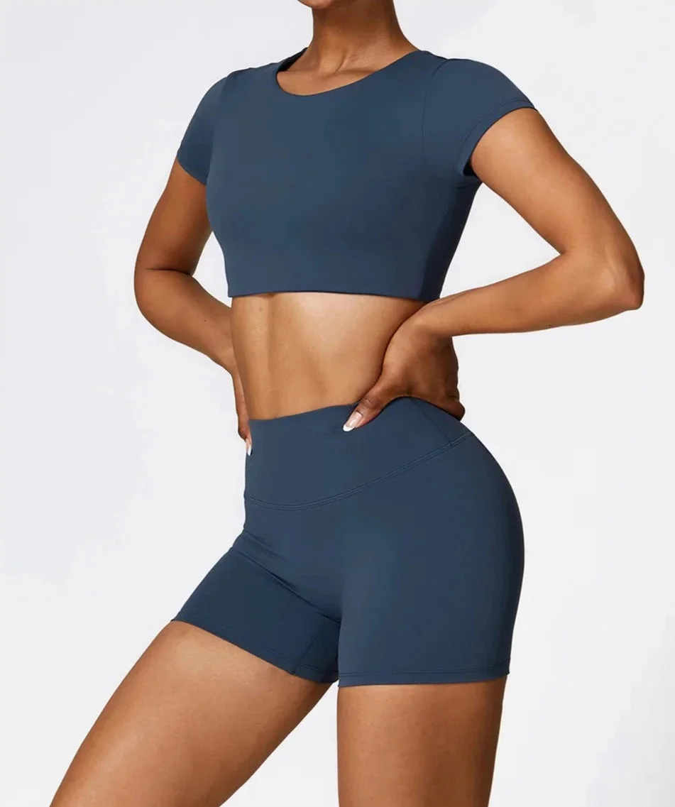 Breathable Surge Short Sleeve Fitness Top