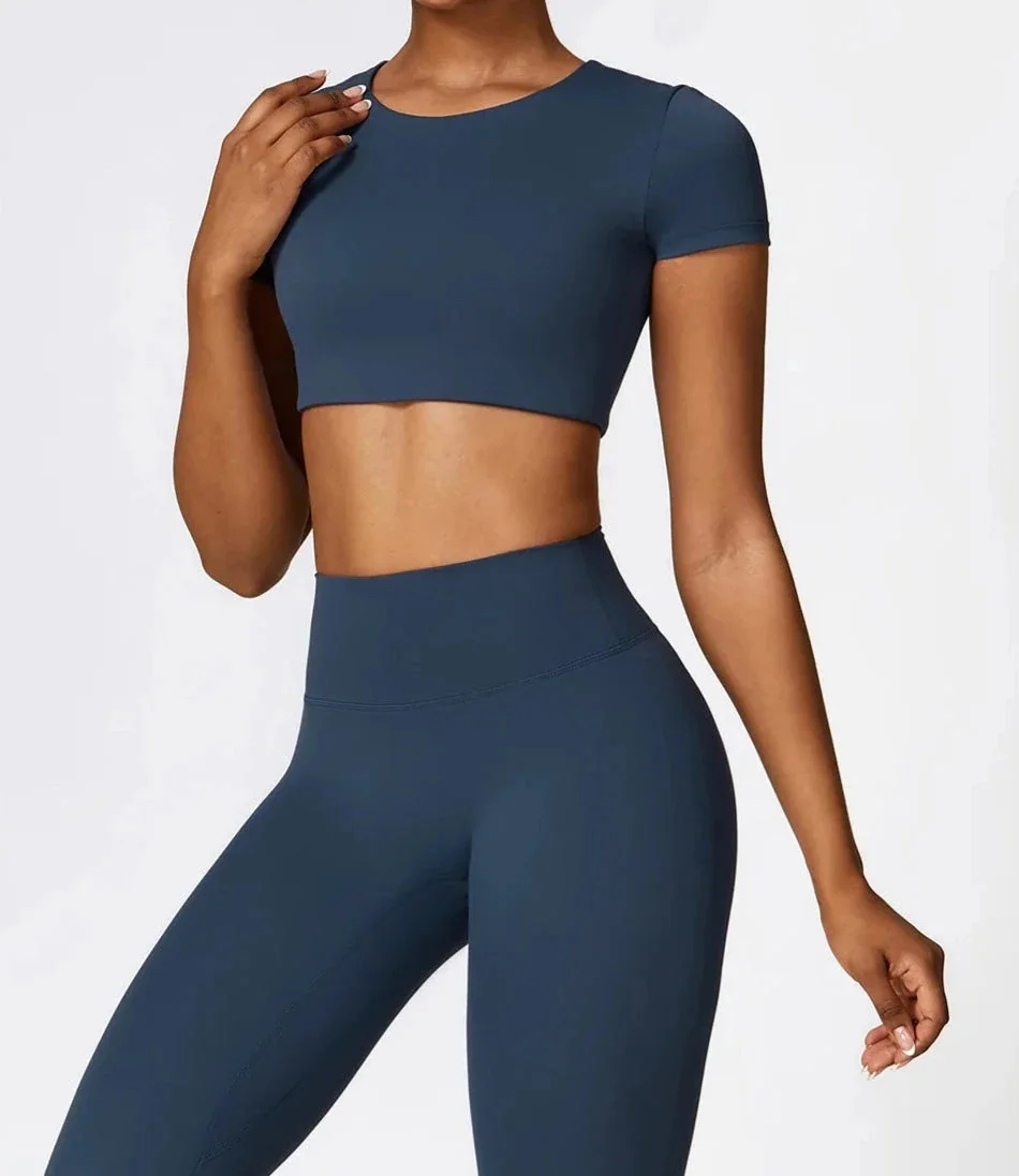 Breathable Surge Short Sleeve Fitness Top