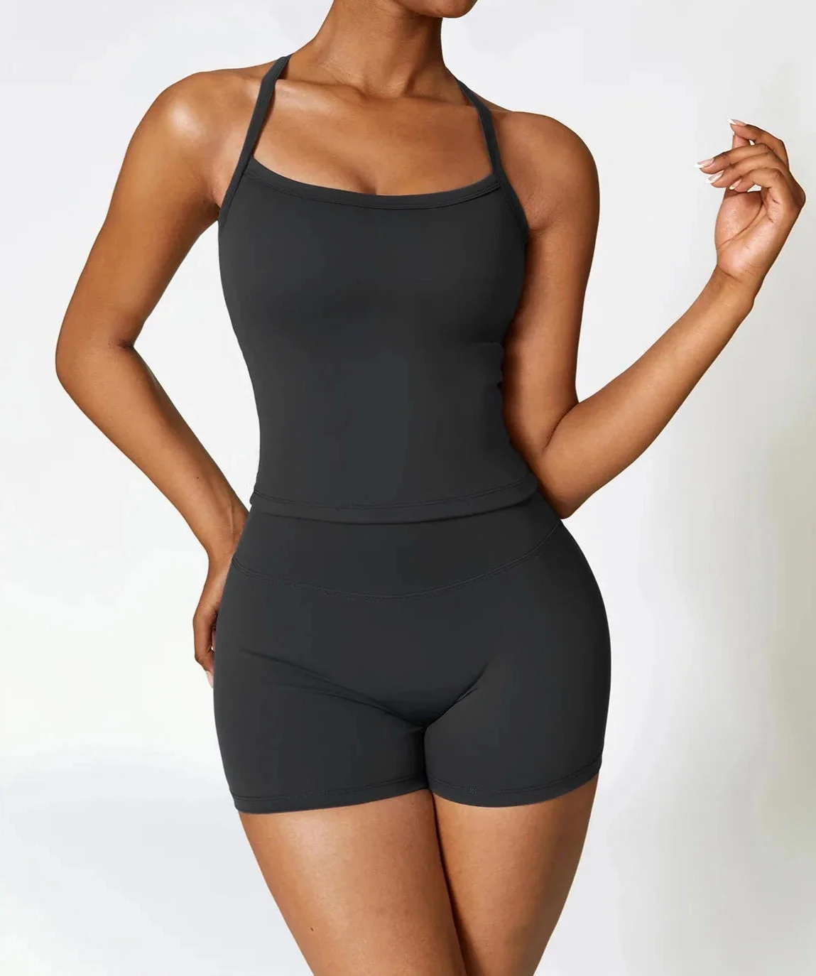 High Waist Compression Shorts for Daily Fitness | Dry Fit Breathable Material