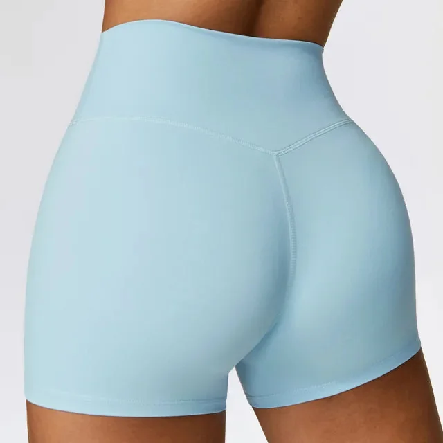 High Waist Compression Shorts for Daily Fitness | Dry Fit Breathable Material