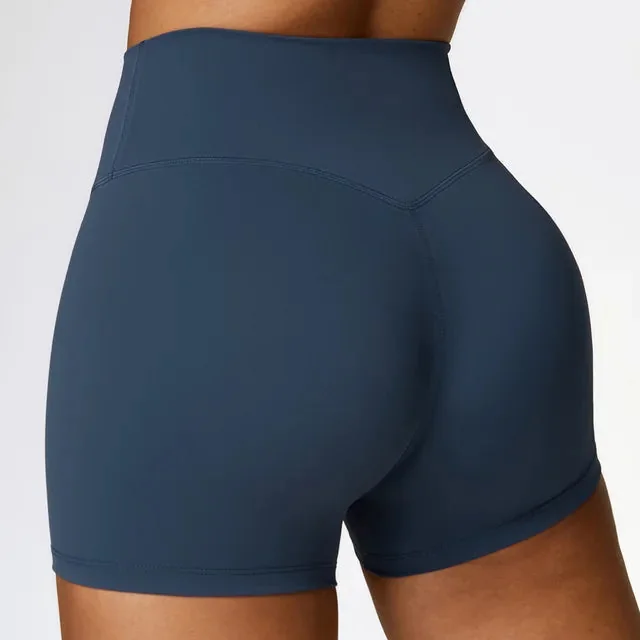 High Waist Compression Shorts for Daily Fitness | Dry Fit Breathable Material