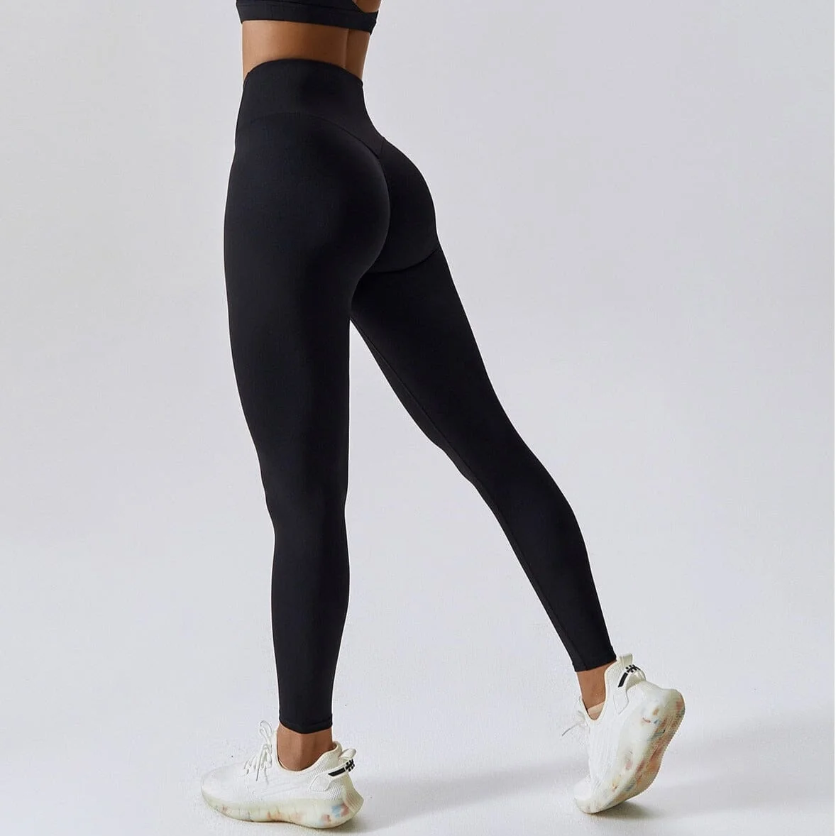 Versatile High Waist Yoga Leggings - Hip Lifting and Booty Scrunch Design