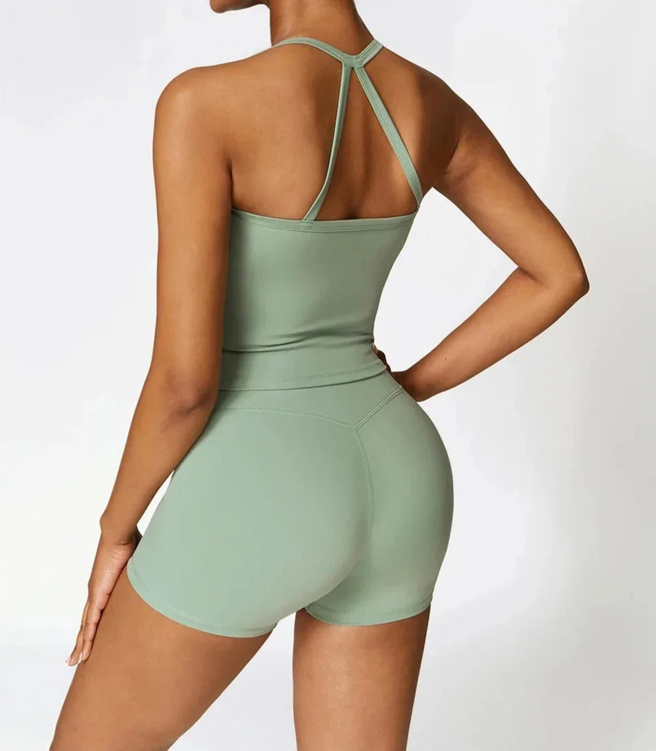 Womens Frosty Grey Comfort Bra Top