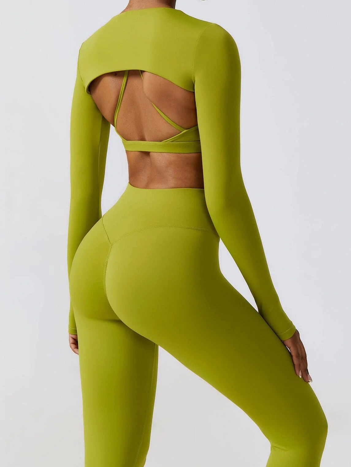 Womens Seamless Sports Bra and Leggings Set