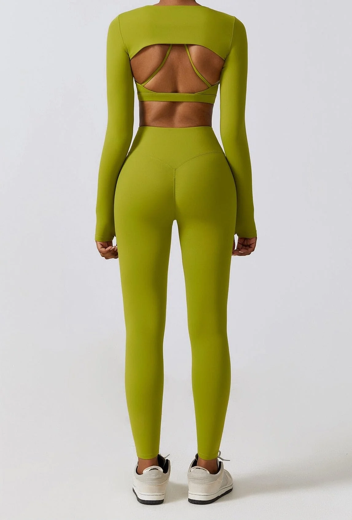 Womens Seamless Sports Bra and Leggings Set