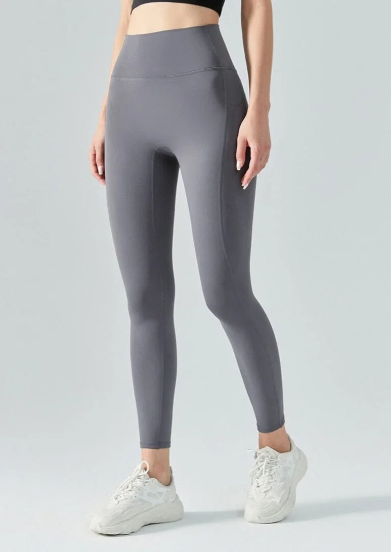 High Waist Fleece-Lined Athletic Leggings