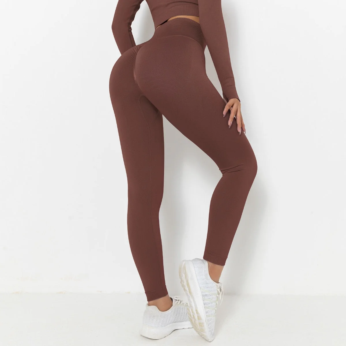 Seamless High Waist Fitness Leggings for Women