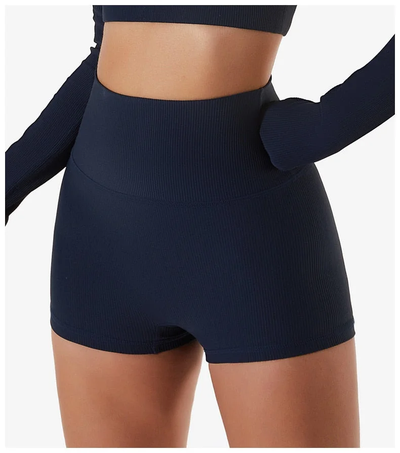 Comfortable Yoga Shorts for Women - Elastic Butt Lift, Squat Proof