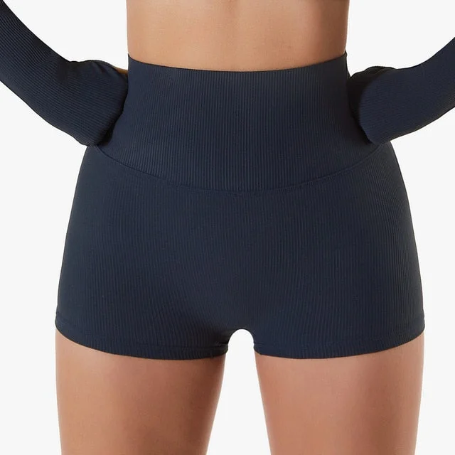 Comfortable Yoga Shorts for Women - Elastic Butt Lift, Squat Proof