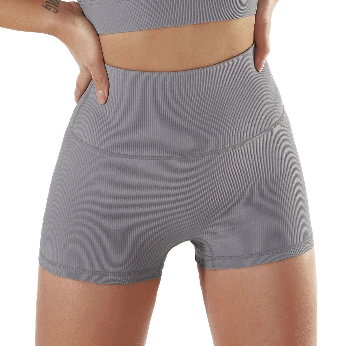 Comfortable Yoga Shorts for Women - Elastic Butt Lift, Squat Proof