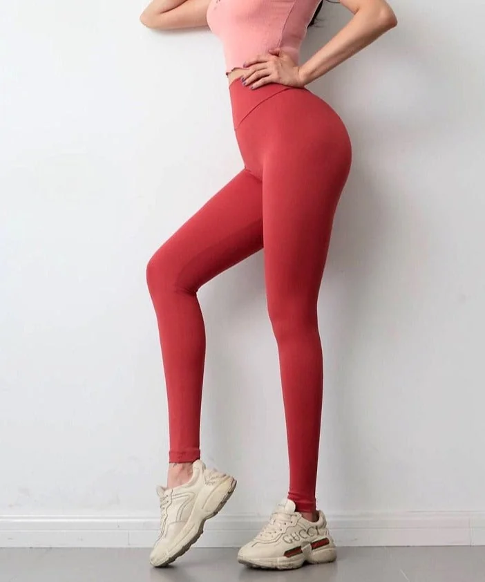 High Waist Scrunch Leggings for Women