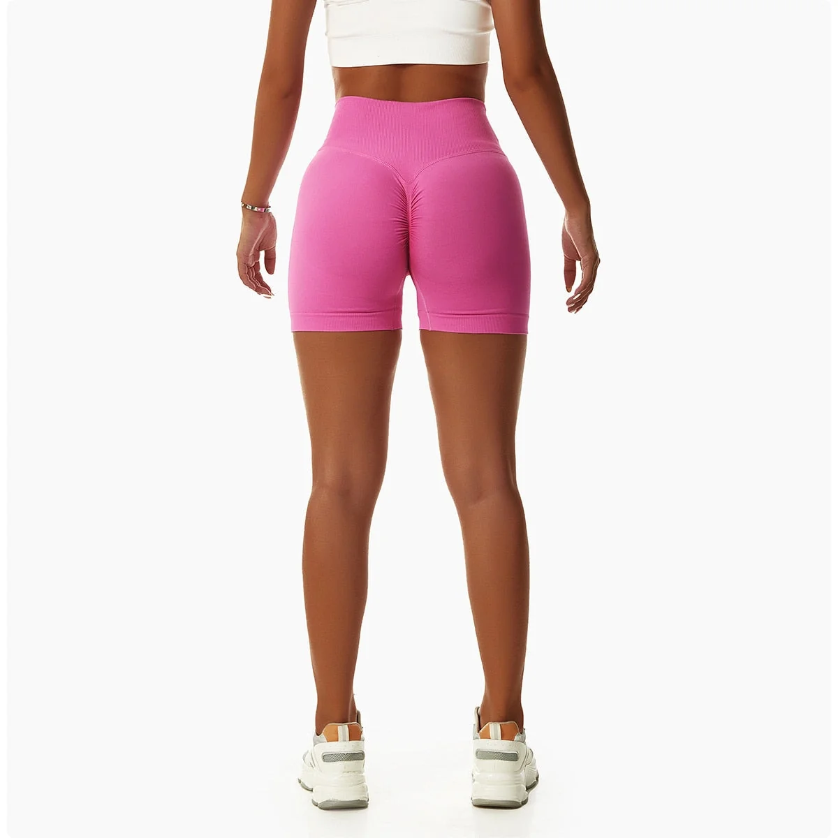 High Waist Seamless Yoga Shorts