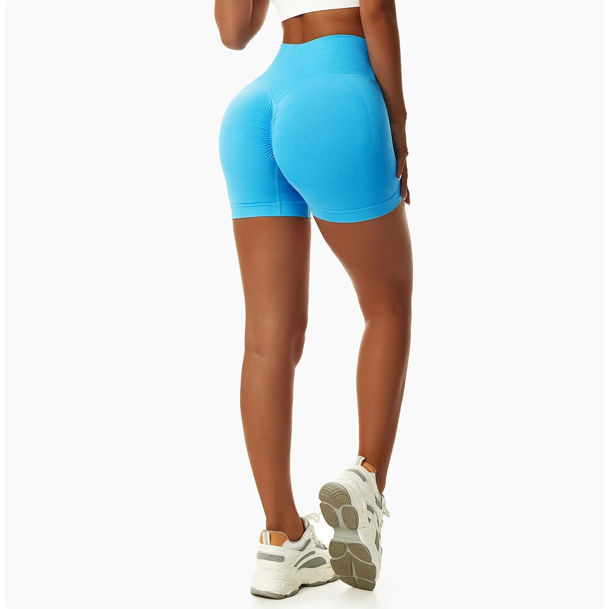 High Waist Seamless Yoga Shorts