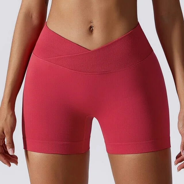 High Waist Seamless Yoga Shorts