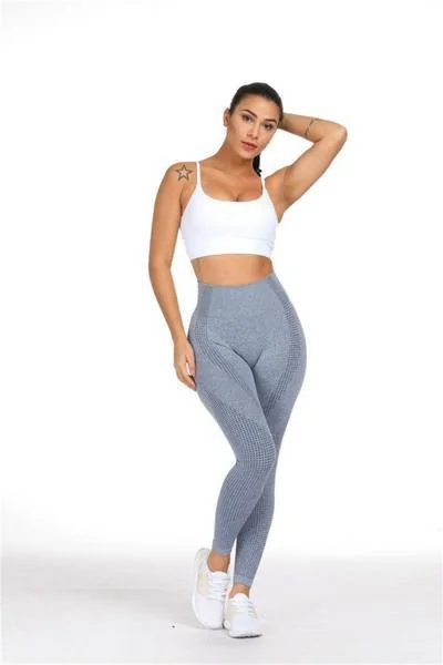 Seamless High Waist Fitness Leggings in Various Colors