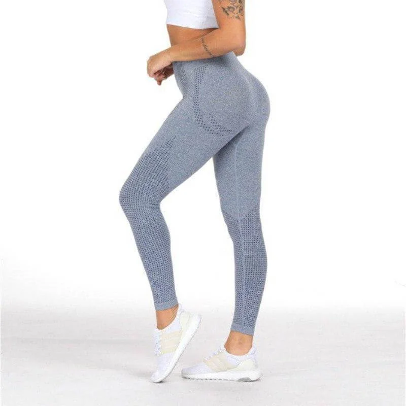 Seamless High Waist Fitness Leggings in Various Colors