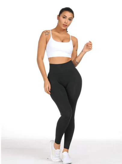 Seamless High Waist Fitness Leggings in Various Colors