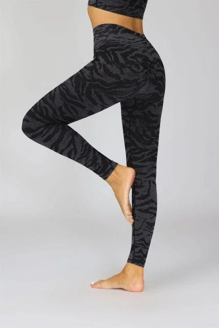 Tiger Print Seamless Fitness Leggings