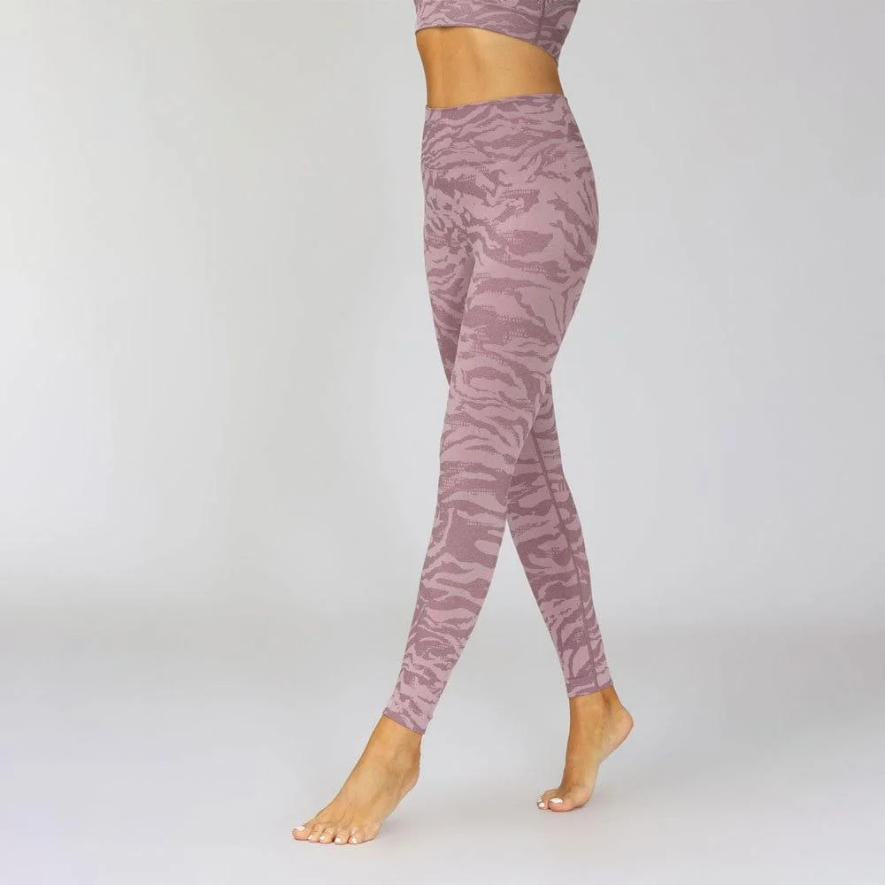 Tiger Print Seamless Fitness Leggings