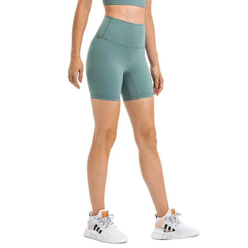 Stretchy Yoga Shorts for Women - Comfortable High Waist Activewear