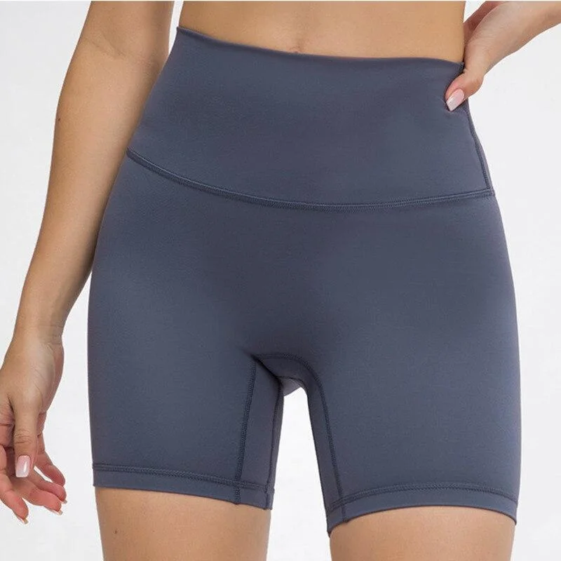 Stretchy Yoga Shorts for Women - Comfortable High Waist Activewear