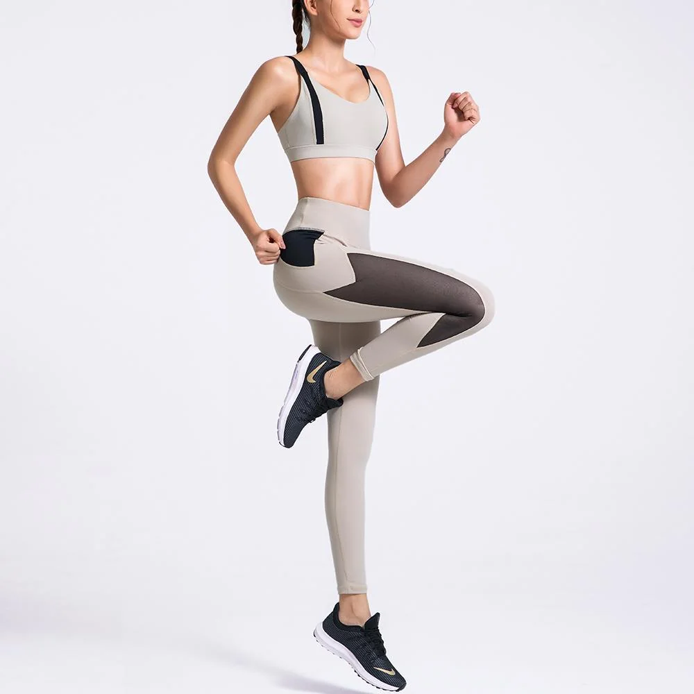 Womens Activewear Set - Yoga Leggings and Top