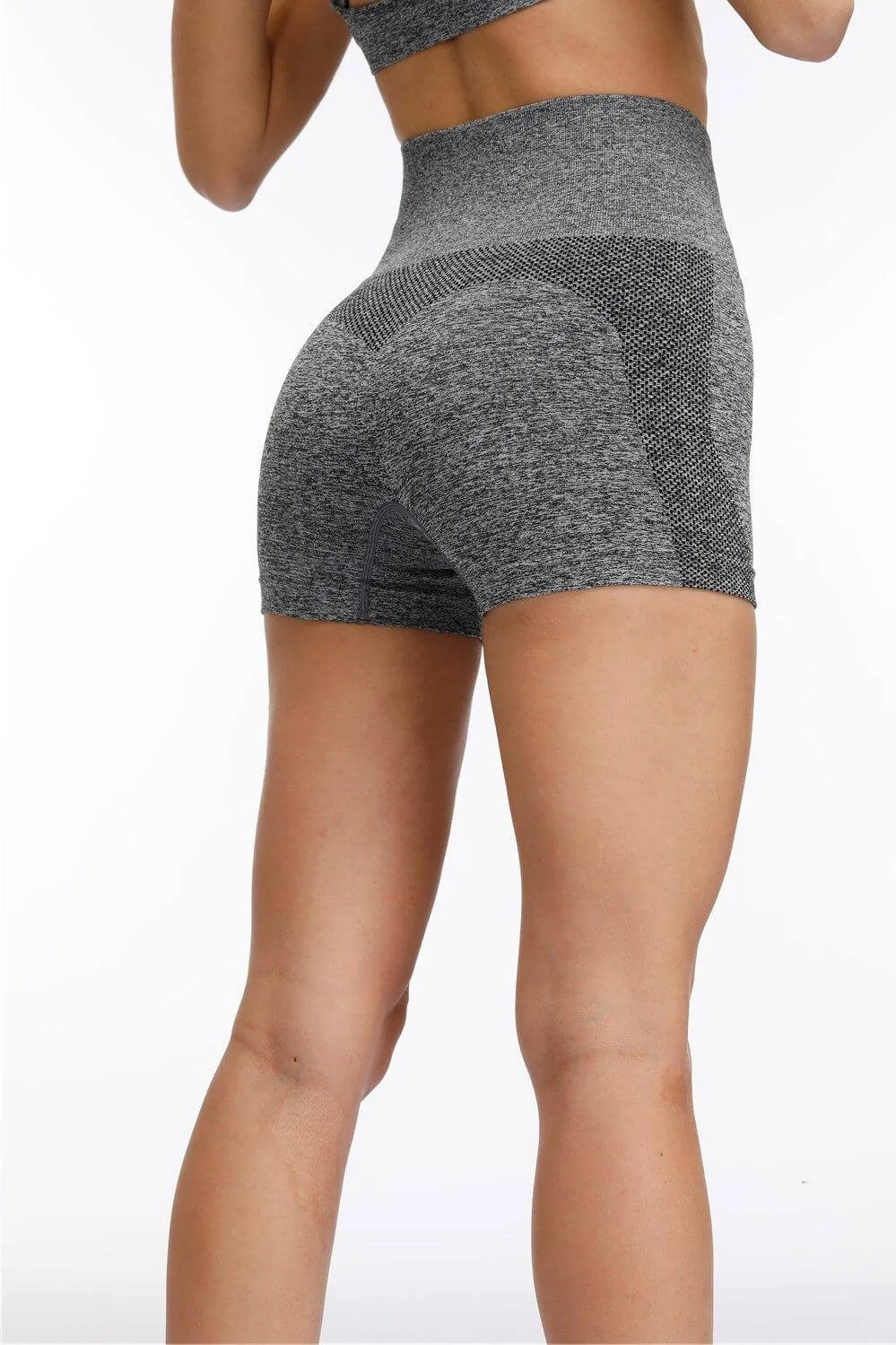 Seamless High Waist Workout Shorts - Yoga, Gym & Daily Wear