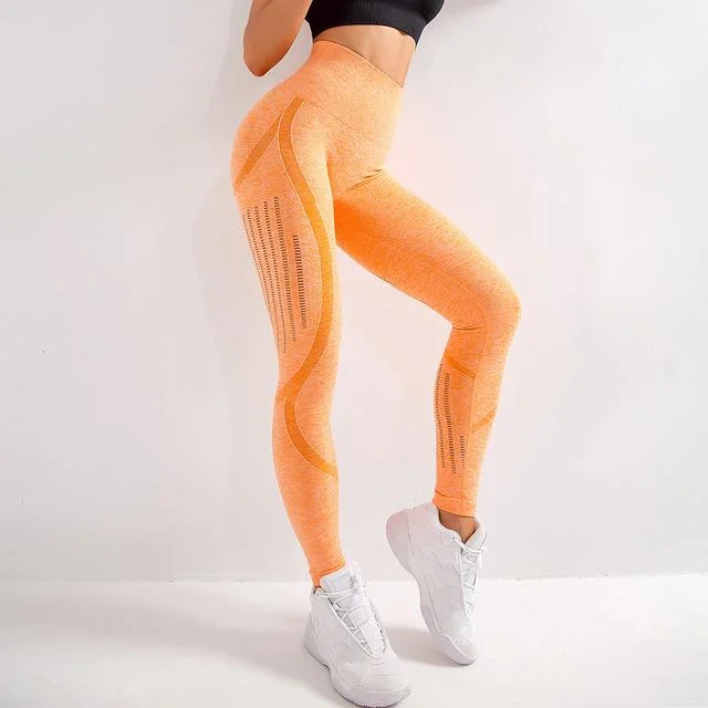 High-Waisted Push Up Fitness Leggings for Women - Yoga & Workout Pants
