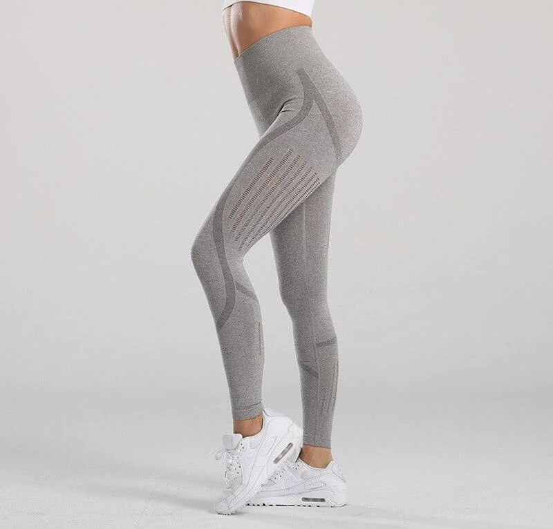 High-Waisted Push Up Fitness Leggings for Women - Yoga & Workout Pants