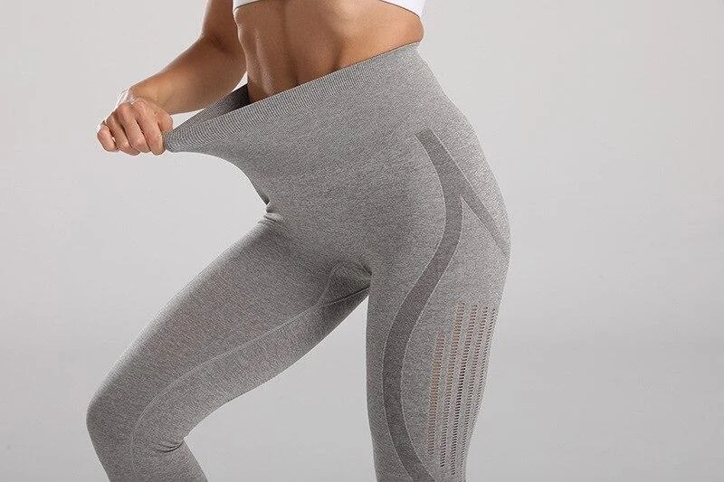 High-Waisted Push Up Fitness Leggings for Women - Yoga & Workout Pants