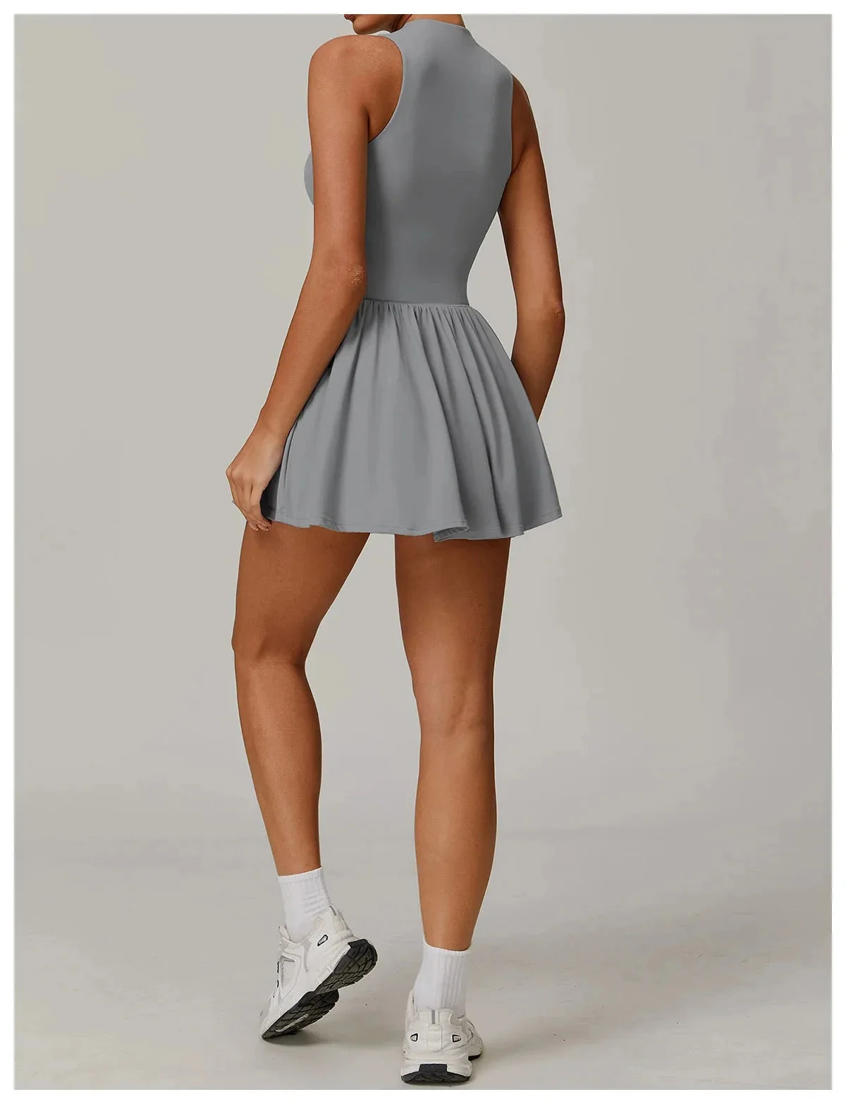 Zipper Bodysuit Dress for Women | Comfortable Fitness Wear