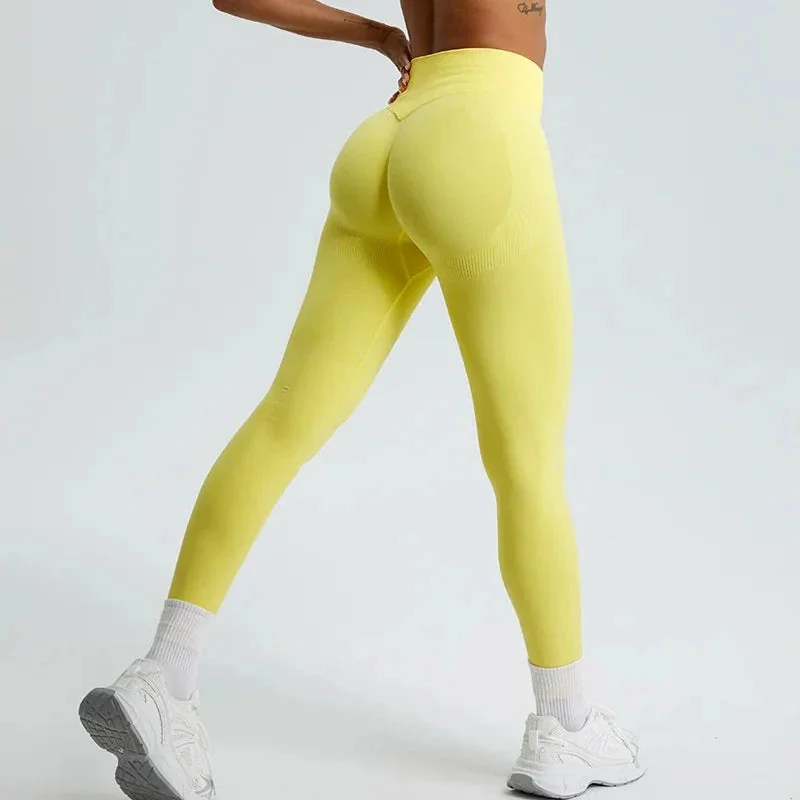 Seamless High-Waist Leggings for Women - Comfortable Activewear
