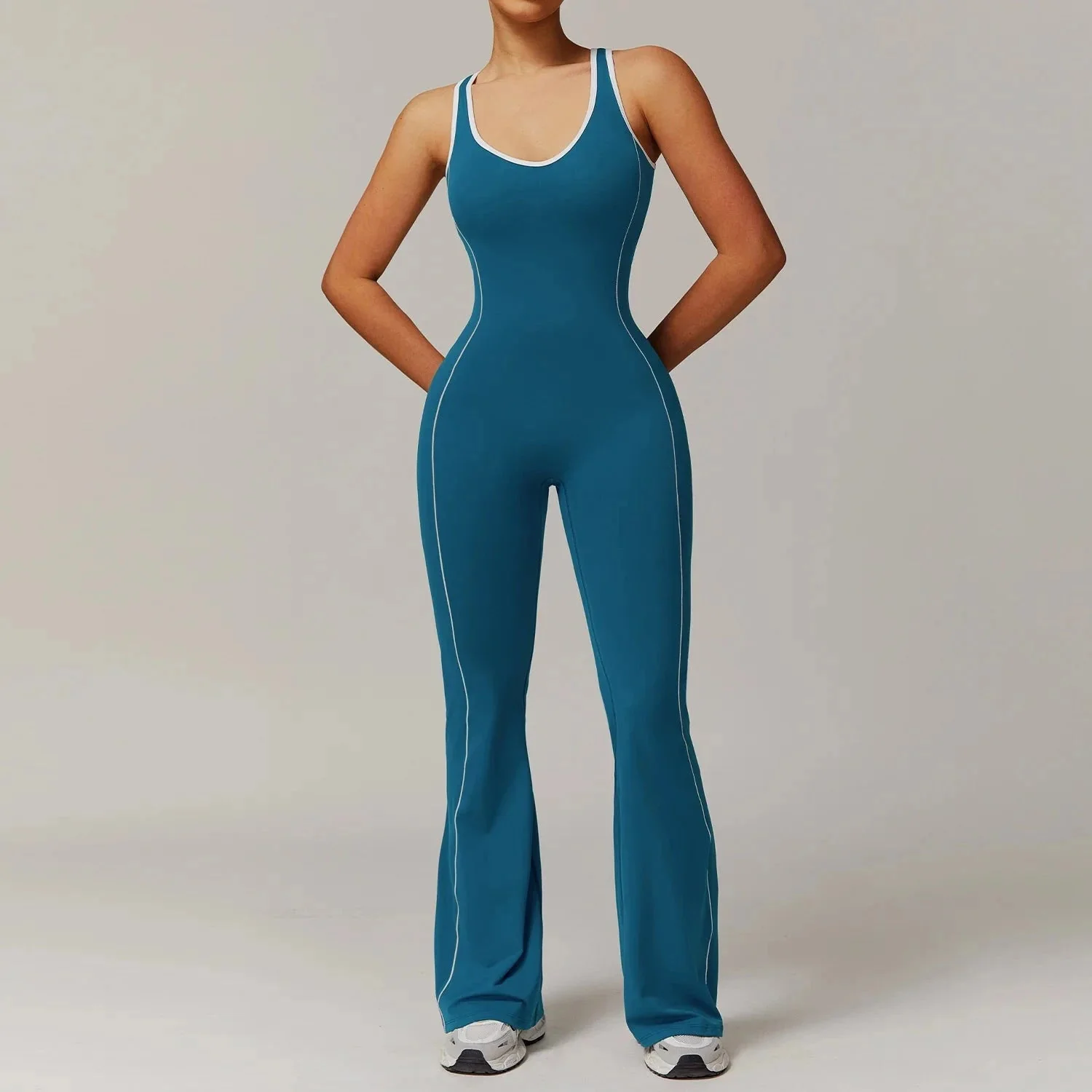 Backless Yoga Jumpsuit for Women in Multiple Colors