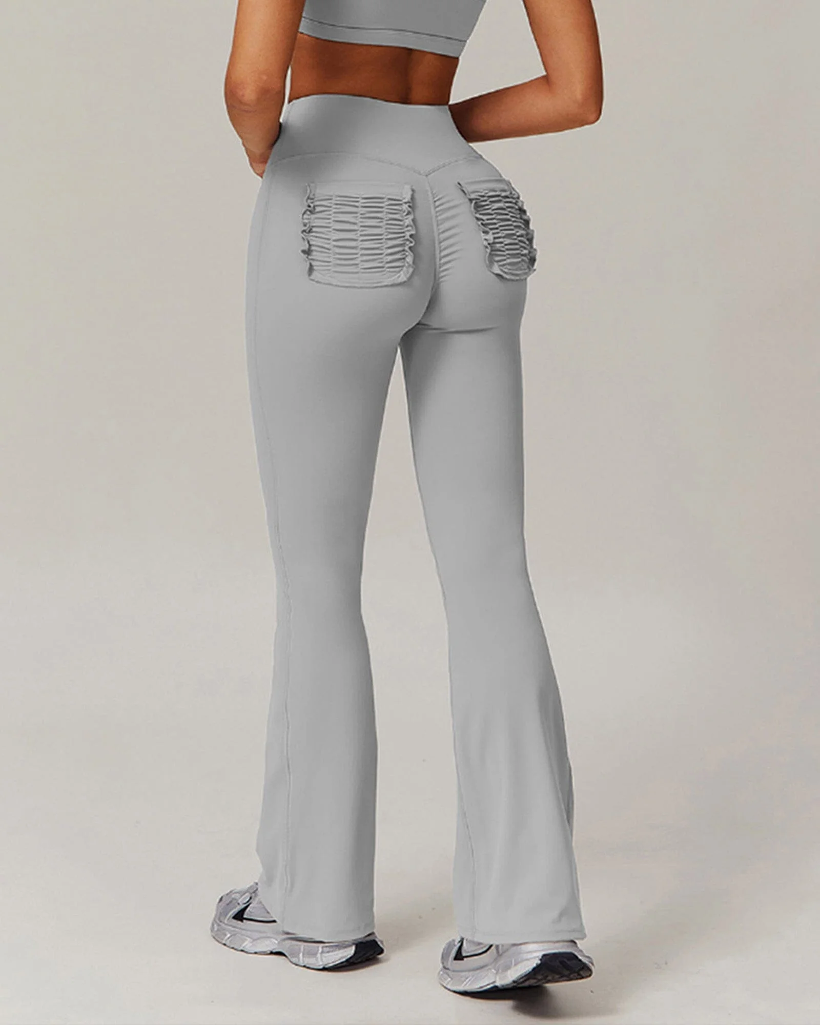 High-Performance Yoga Pants - Rock Lime