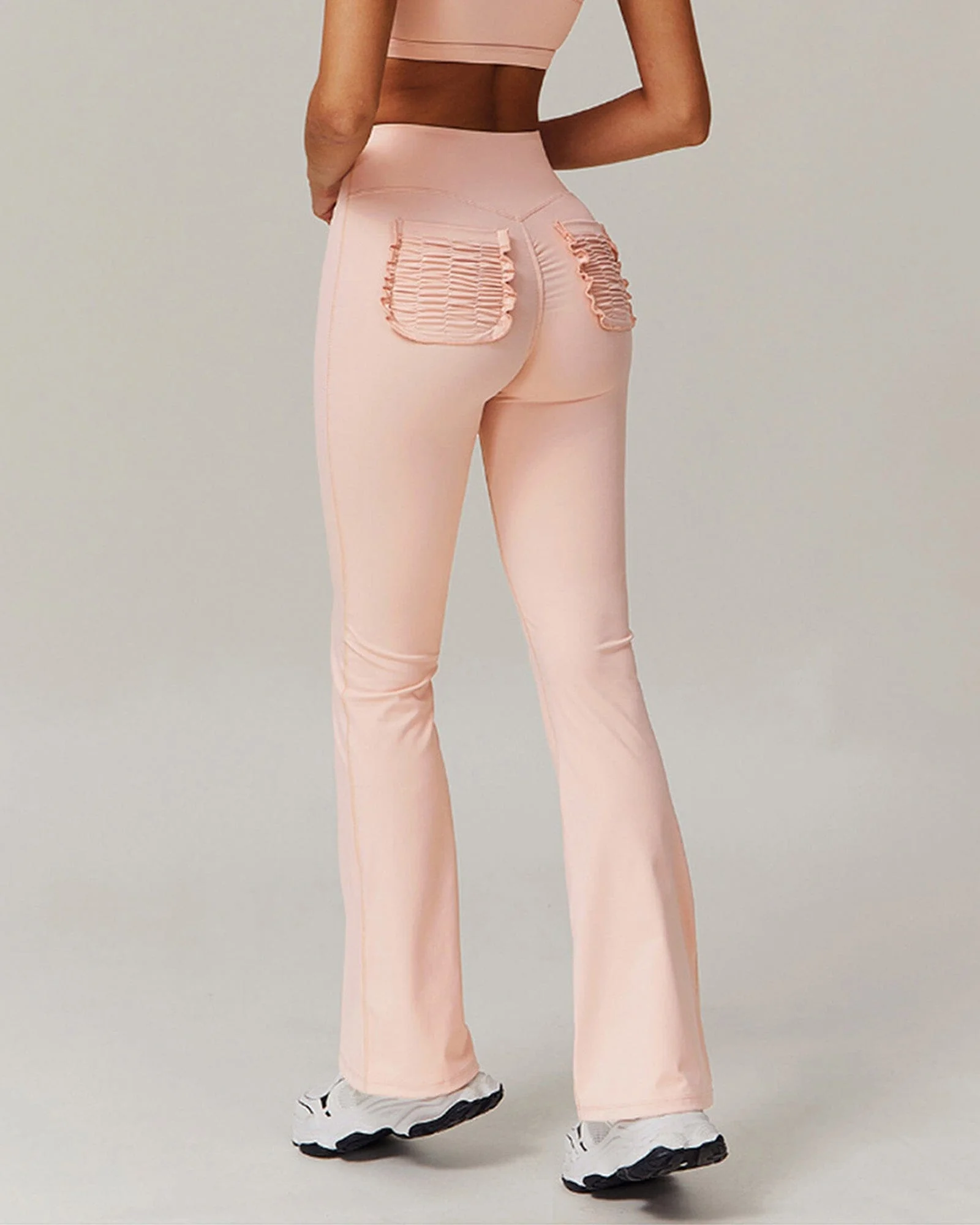 High-Performance Yoga Pants - Rock Lime