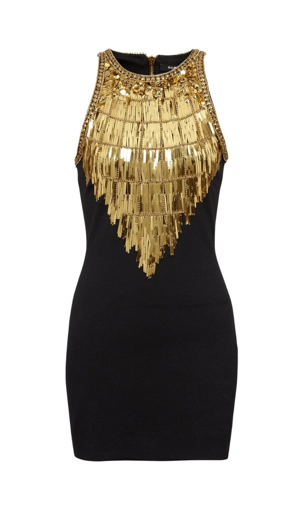 Black Sequin Bandage Mini Dress - Sparkling Night Outfit