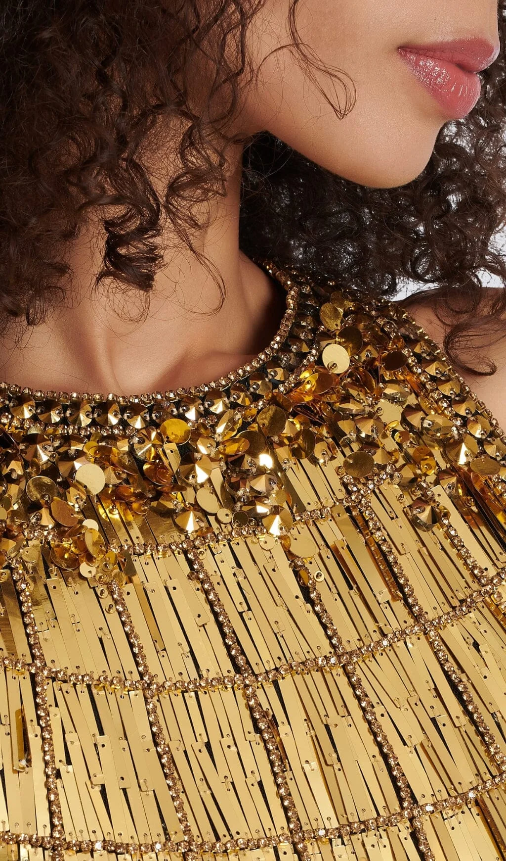 Black Sequin Bandage Mini Dress - Sparkling Night Outfit