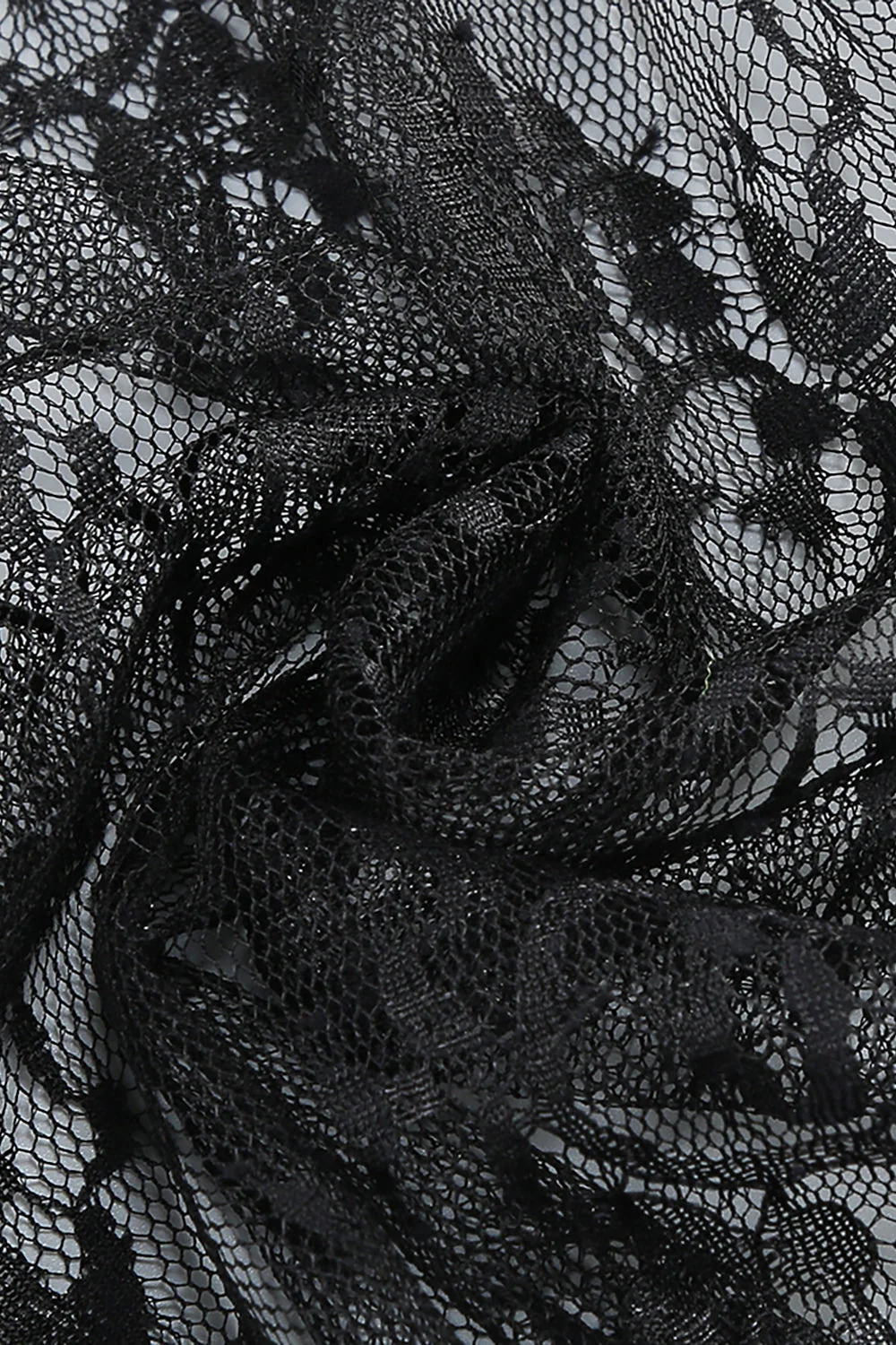 Elegant Black Sequin Lace Maxi Dress